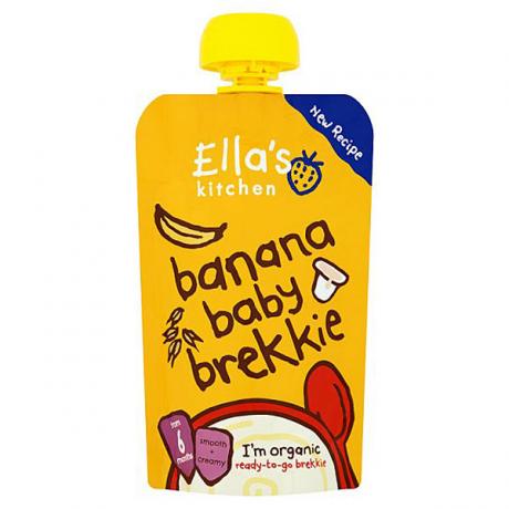 Mancare ECO pentru belelusi cu banana 90 g - 