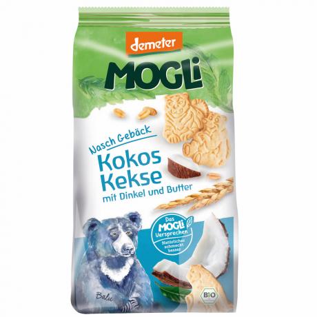 Biscuiti din spelta cu cocos ECO 125 g - Mogli