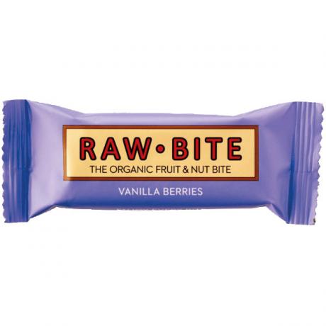 Baton cu fructe de padure si vanilie ECO 50 g - Raw Bite