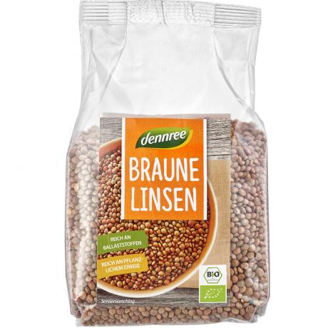 Linte maro ECO 500 g - Dennree