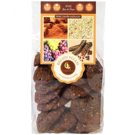 Biscuiti vegani cu roscove si ovaz 150 g - Hiper Ambrozia