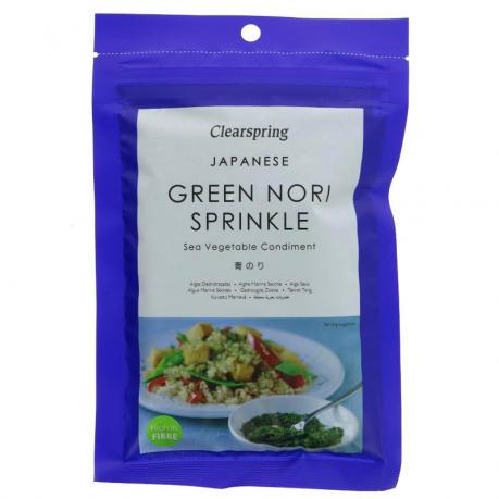 Fulgi de alge Nori verzi 20 g - Clearspring