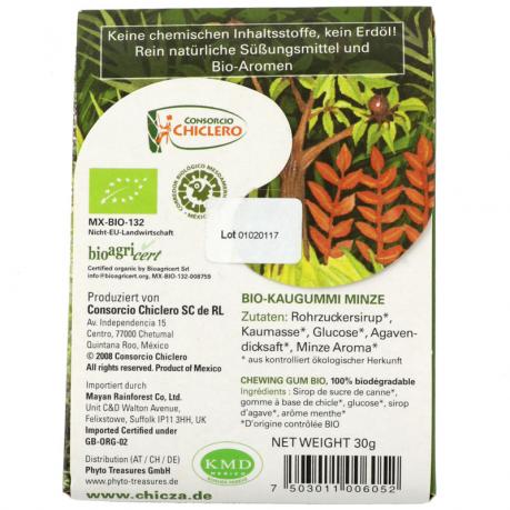 Guma cu aroma de menta ECO 30 g (12 buc)1