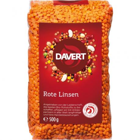 Linte rosie ECO 500 g - Davert