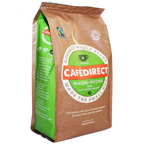 Cafea Machu Picchu 100% arabica boabe ECO 227 g - Cafe Direct