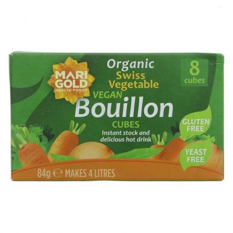 Bulion vegetal fara drojdie ECO 84 g (8 cuburi) - Marigold