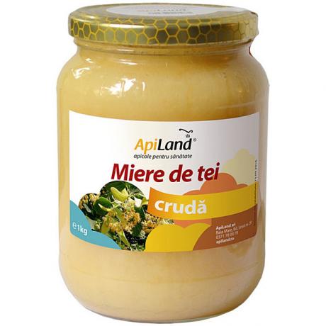 Miere de tei cruda 1 kg - Apiland