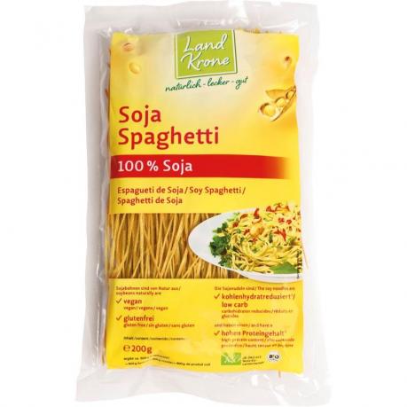 Spaghete fara gluten din soia ECO 200 g - LandKrone