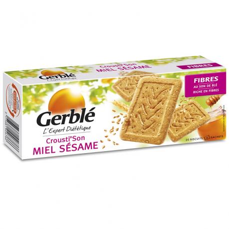 Biscuiti cu miere si susan 200 g - Gerble