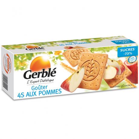 Biscuiti gustare 4S indulciti cu mere 500 g - Gerble