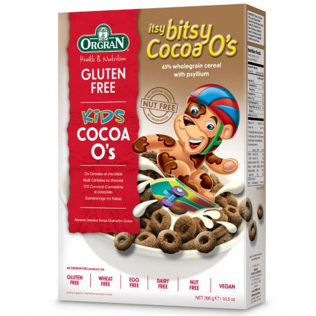 Cerculete cu cacao Itsy Bitsy Cocoa O's 300 g - Orgran