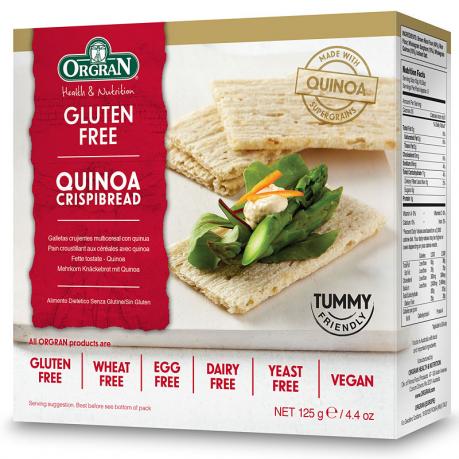 Paine uscata multicereale cu quinoa 125 g - Orgran