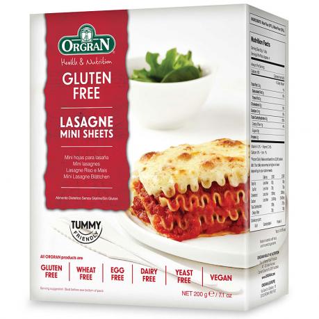 Mini lasagna de orez si porumb 200 g - Orgran