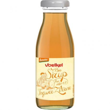 Sirop de ghimbir si lamaie ECO 250 ml - Voelkel