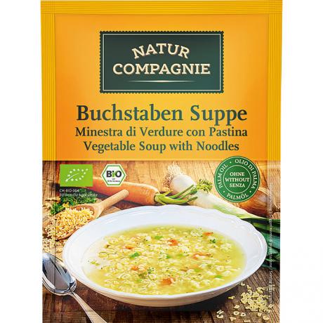 Supa de legume cu taitei ECO 50 g - Natur Compagnie