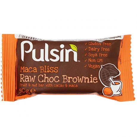 Baton cu cacao raw si maca (fara gluten) 50 g - Pulsin