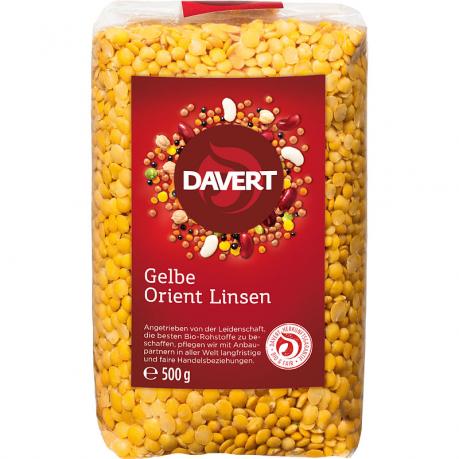 Linte galbena ECO 500 g - Davert