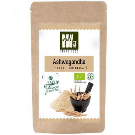 Ashwagandha pudra ECO 125 g - Rawboost Smart Food