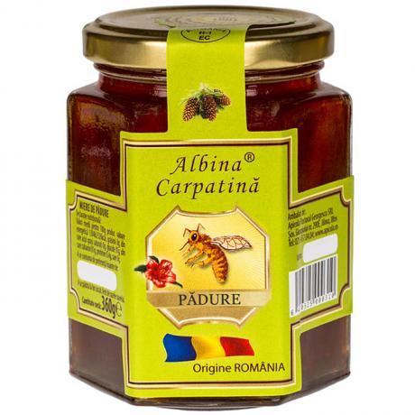 Miere de padure premium 360 g - Albina Carpatina