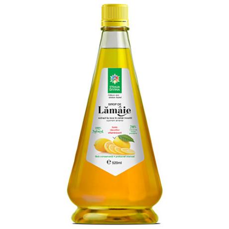 Sirop de lamaie 520 ml - Steaua Divina