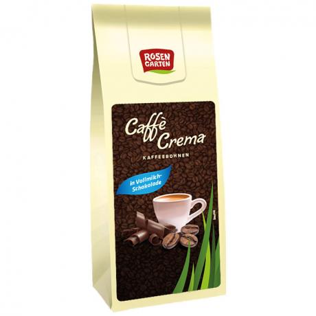 Boabe de cafea prajite invelite in ciocolata cu lapte ECO 75 g - Rosen Garten