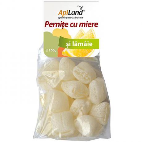 Pernite cu miere si lamaie 100 g - Apiland