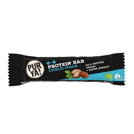 Baton proteic cu cacao si maca ECO 40 g - Purya