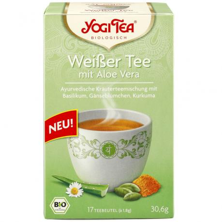 Ceai alb cu aloe vera ECO 30,6 g (17 plicuri x 1,8 g) - Yogi Tea