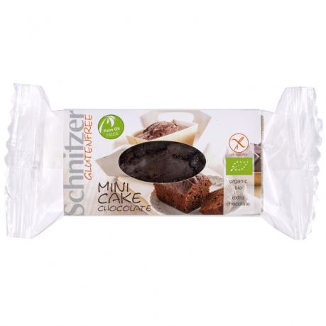 Mini chec fara gluten cu ciocolata neagra ECO 55 g - Schnitzer