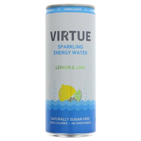 Apa carbogazoasa cu aroma de lamaie si lime 250 ml - Virtue