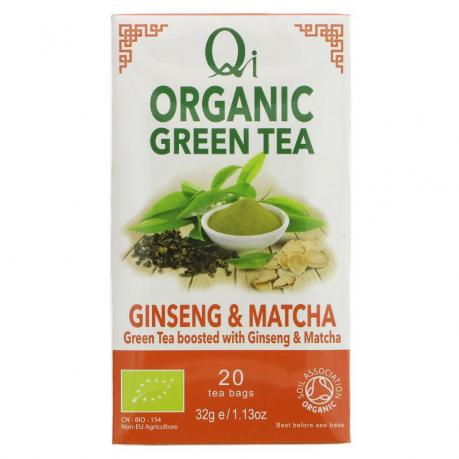 Ceai verde cu Ginseng si Matcha ECO 32 g (20 pliculete) - Qi