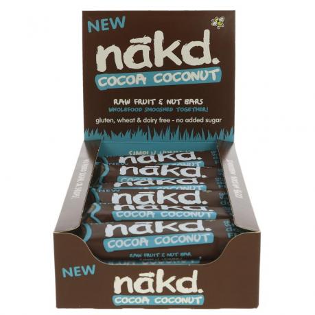 Baton cu cocos si cacao 35 g - Nakd