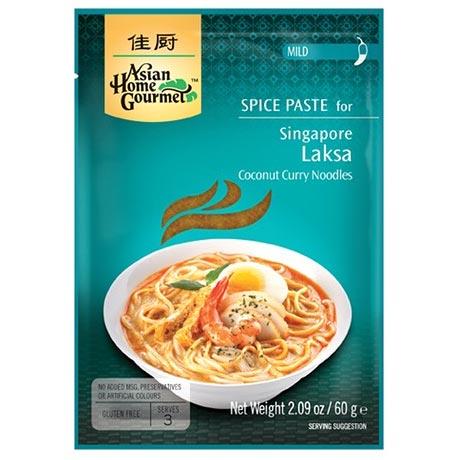 Pasta condimentata pentru taitei “Singapore Laksa” 60 g - Asian Home Gourmet