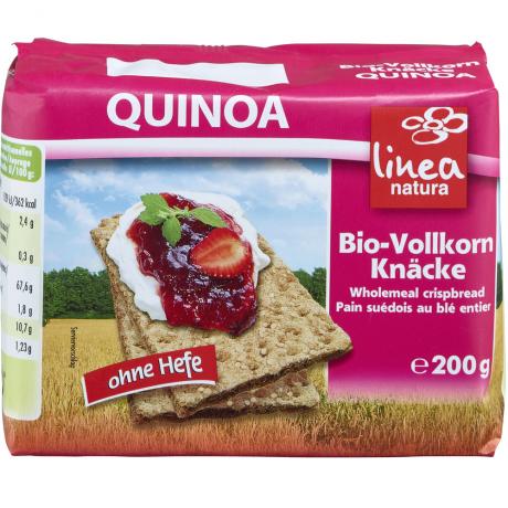 Paine crocanta cu quinoa ECO 200 g - Linea Natura