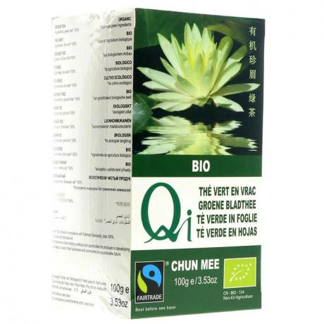 Frunze de ceai verde chinezesc Chun Mee ECO 100 g - Qi