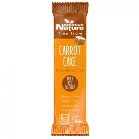 Baton raw cu morcovi 38 g - Creative Nature 