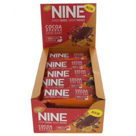 Baton cu portocala si cacao 40 g - Nine