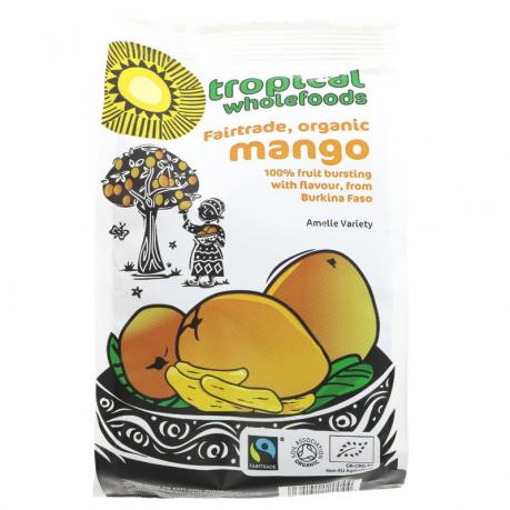 Mango uscat ECO 100 g - Tropical Wholefoods