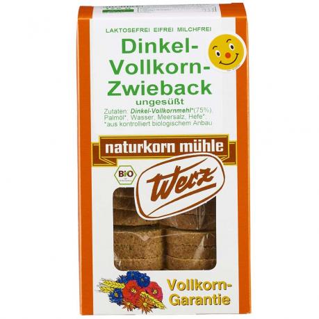 Felii de paine uscata (zwieback) din faina de spelta ECO 175 g - Werz