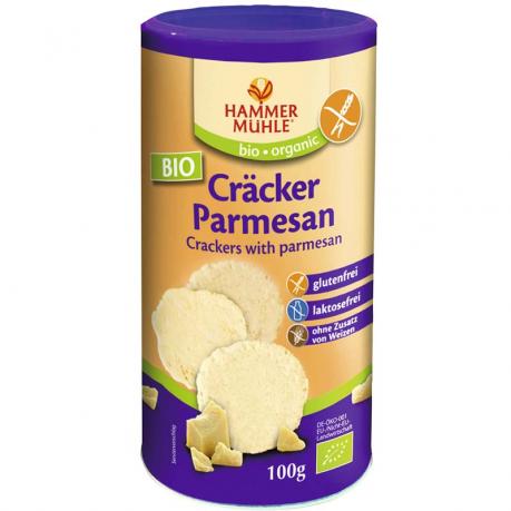 Crackers cu parmezan fara gluten ECO 100 g - Hammer Muhle