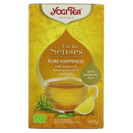 Ceai Fericire Pura - Pentru simturi ECO 44 g (20 pliculete) - Yogi Tea