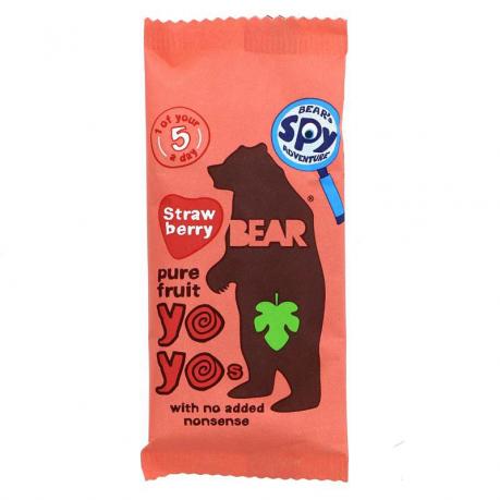 Rulouri Yo-Yo - capsuni 20 g (2 buc) - Bear