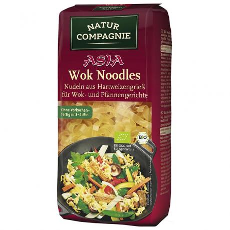 Taitei  pentru wok din grau dur ECO 250 g - Natur Compagnie