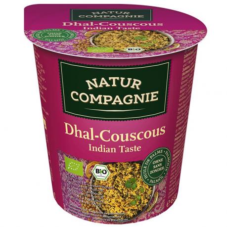 Cuscus cu linte si condimente indiene ECO 68 g - Natur Compagnie