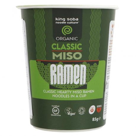 Supa Miso cu taitei ramen - clasic ECO 85 g - King Soba