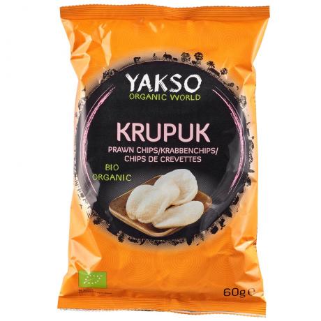 Chipsuri de creveti ECO 60 g - Yakso