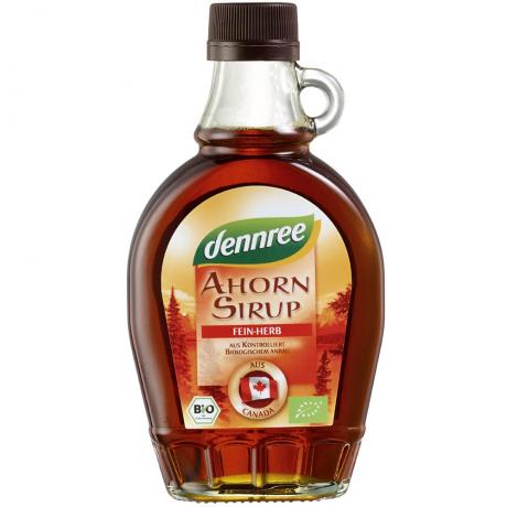 Sirop de Artar canadian, grad A, cu gust intens  ECO 250 ml - Dennree