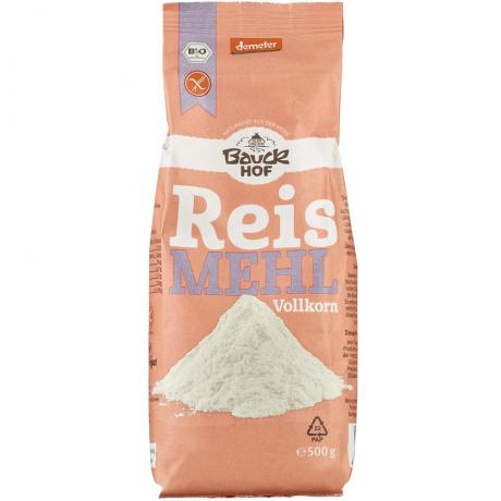 Faina integrala de orez ECO 500 g - Bauck Hof