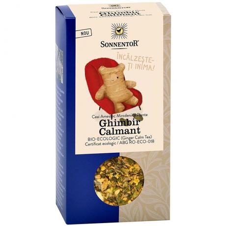 Ceai Ghimbir calmant ECO, 60 g - Sonnentor