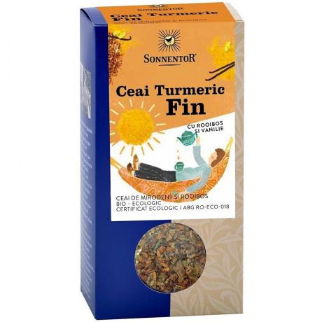 Ceai turmeric fin ECO, 120 g - Sonnentor